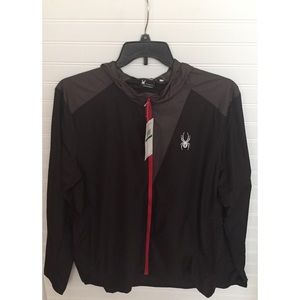 spyder alpine full zip hoody jacket mens